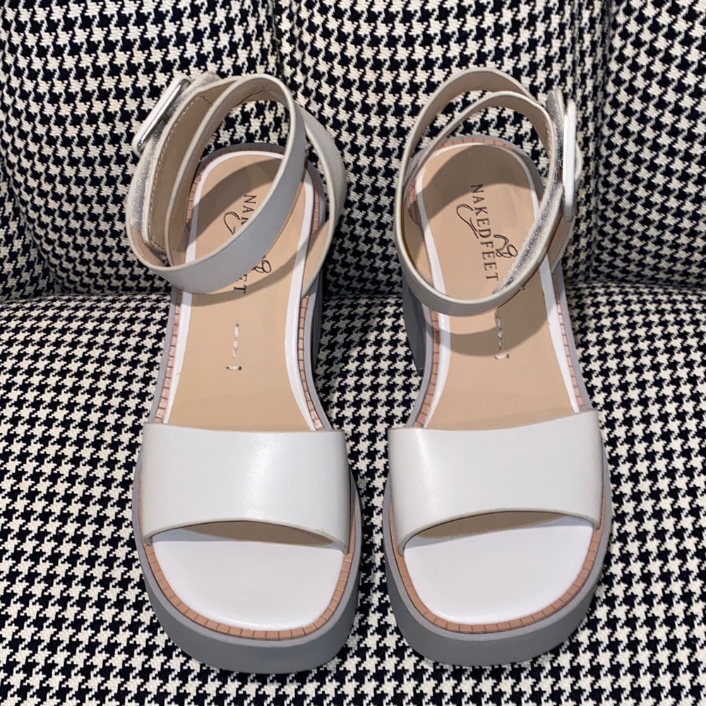 Iconoclast in Mist Heeled Sandals - New!